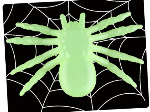 Strachy Pajęczne - Fluorescencyjna Dekoracja Halloweenowa