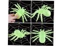 Strachy Pajęczne - Fluorescencyjna Dekoracja Halloweenowa
