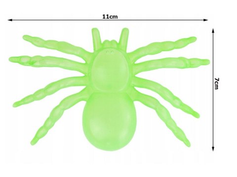 Strachy Pajęczne - Fluorescencyjna Dekoracja Halloweenowa