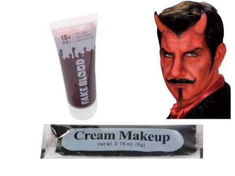 Zestaw do demonicznego makijażu na Halloween, który zachwyci każdego!
