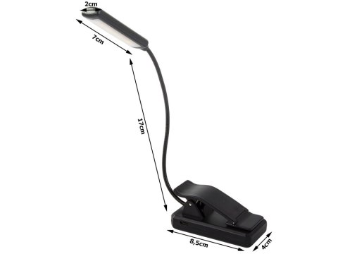 Nowoczesna lampka LED z klipsem - idealne dopełnienie każdego wnętrza