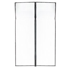 Moskitiera magnetyczna - Siatka przeciw owadom na drzwi 110x210 cm