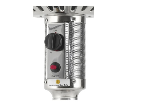 13 kW grzejnik tarasowy INOX kolumnowy parasol GAS grzewczy imprezy zimno