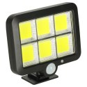 Lampa solarna z czujnikiem ruchu i zmierzchu - komfort świecenia bez granic