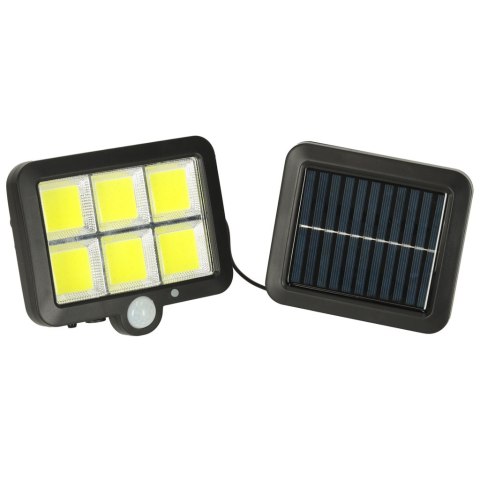Lampa solarna z czujnikiem ruchu i zmierzchu - komfort świecenia bez granic