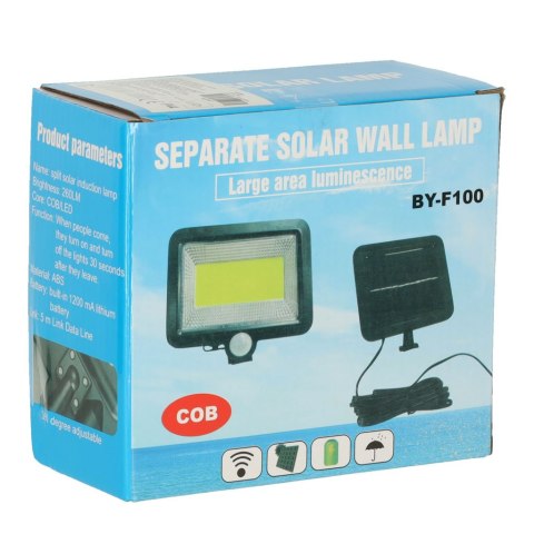 Lampa solarna z czujnikiem ruchu i zmierzchu - komfort świecenia bez granic