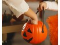 Wiaderko na Halloween - dynia do zbierania cukierków