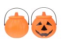 Wiaderko na Halloween - dynia do zbierania cukierków