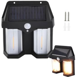 Nowoczesna lampa solarna do ogrodu z czujnikiem ruchu