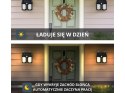 Nowoczesna lampa solarna do ogrodu z czujnikiem ruchu