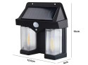 Nowoczesna lampa solarna do ogrodu z czujnikiem ruchu