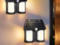 Nowoczesna lampa solarna do ogrodu z czujnikiem ruchu