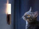 Nowoczesna lampka naścienna LED z czujnikiem ruchu i uchwytem na magnes