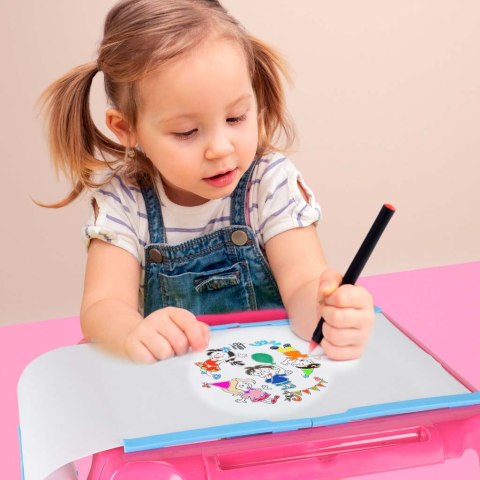 Kolorowy Projektor Edukacyjny z Rzutnikiem dla Małych Artystów