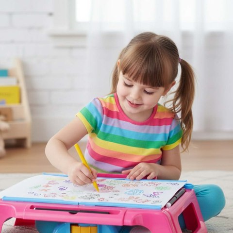 Kolorowy Projektor Edukacyjny z Rzutnikiem dla Małych Artystów