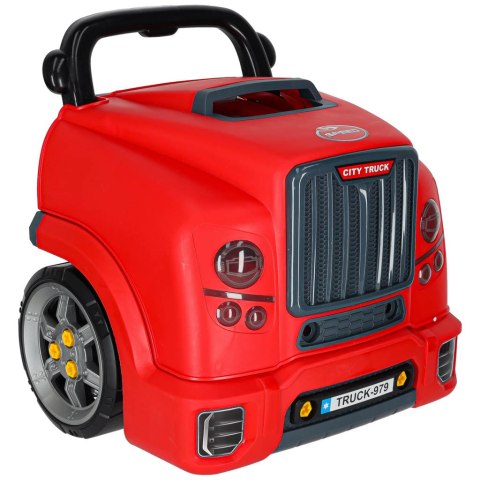 Ciężarówka z Silnikiem - Kreatywny Zestaw Mechanika dla Dzieci