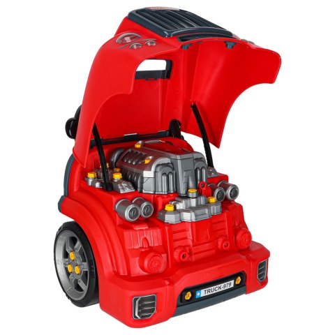 Ciężarówka z Silnikiem - Kreatywny Zestaw Mechanika dla Dzieci