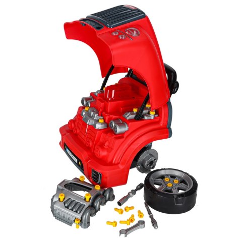 Ciężarówka z Silnikiem - Kreatywny Zestaw Mechanika dla Dzieci