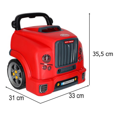 Ciężarówka z Silnikiem - Kreatywny Zestaw Mechanika dla Dzieci