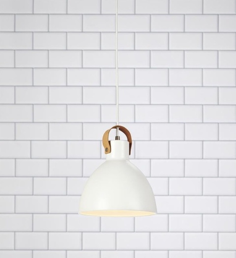 EAGLE biały Ø 22cm E27 Lampa wisząca Markslojd 106553