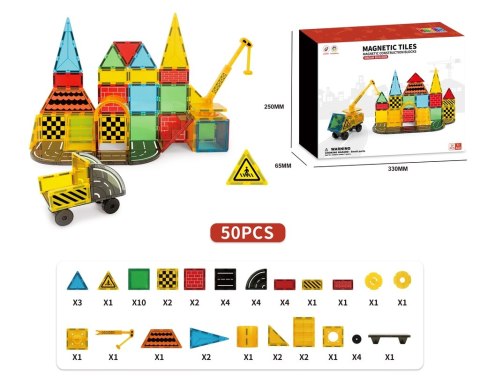 Kreatywne klocki magnetyczne 3D do zabawy i nauki dla dzieci