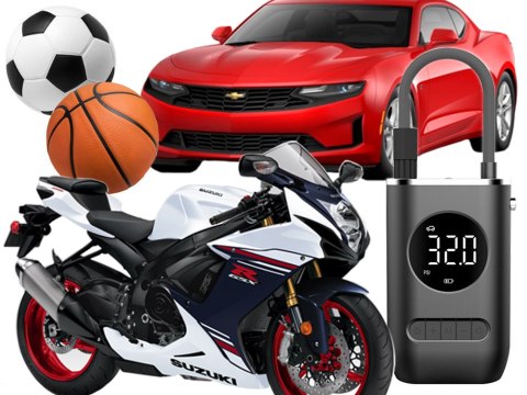 Bezprzewodowa Pompka Powietrza: Kompresor Elektroniczny 10 Bar LCD dla Rowerów i Samochodów