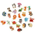 Puzzle kolorowe w puszce - edukacyjna układanka dla dzieci