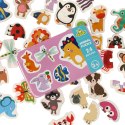 Puzzle kolorowe w puszce - edukacyjna układanka dla dzieci