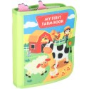 Kreatywna książeczka sensoryczna dla dzieci - Farme | Zabawka edukacyjna 3+ | Interaktywna książka filcowa pełna przygód | Zachw