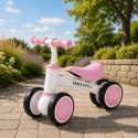 Rowerek biegowy dla maluchów Trike Fix Tiny V2 w kolorze różowym