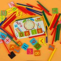 Zestaw do nauki zegara i matematyki dla dzieci - nauka poprzez zabawę