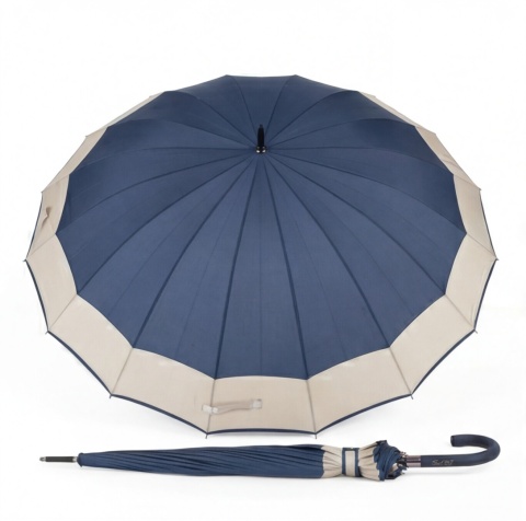 Duży parasol ochronny przed deszczem i wiatrem