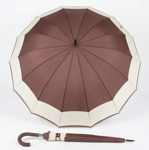Elegancki Parasol Ochronny XXL z Antypoślizgową Rączką i Automatycznym Mechanizmem
