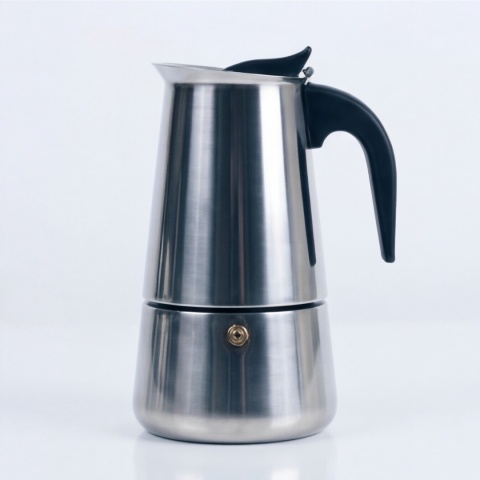 Kawiarka Włoska 450 ml stalowa Pokrywka dzbanej stal nierdzewna 450ml 9 kaw