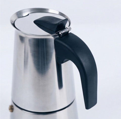 Kawiarka Włoska 450 ml stalowa Pokrywka dzbanej stal nierdzewna 450ml 9 kaw