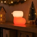 Nowoczesna lampka LED w kształcie świątecznej skarpety