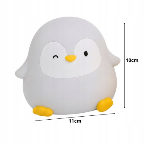 Lampa nocna w kształcie pingwina - idealny kompan dla każdego malucha!