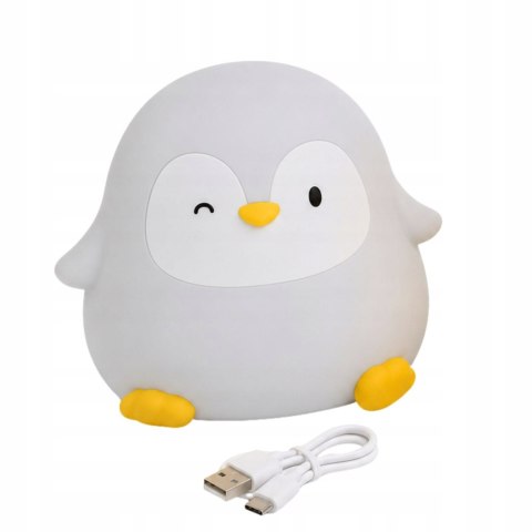 Lampa nocna w kształcie pingwina - idealny kompan dla każdego malucha!