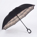 Nowoczesny parasol odwrócony z ergonomiczną rączką