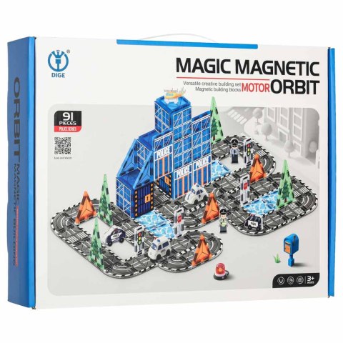 Moc twórcza w zabawie - Klocki konstrukcyjne 3D policja