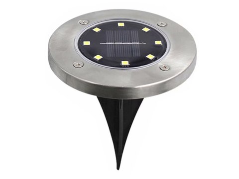 Lampa ogrodowa solarną z czujnikiem zmierzchu - zestaw 4 szt.