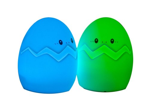 Nowoczesna lampka nocna RGB w kształcie jajka idealna do pokoju dziecka