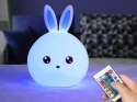 Zestaw LED Królik - Lampka Nocna z Pilotem dla Dzieci