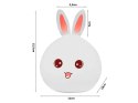 Lampa nocna LED w kształcie królika z dotykowym włącznikiem RGB