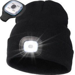 Czapka LED z latarką - Twoje źródło światła w ciemności