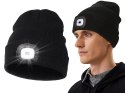 Czapka LED z latarką - Twoje źródło światła w ciemności