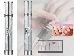 Nowoczesna frezarka do paznokci z akumulatorem USB, idealna do manicure i pedicure