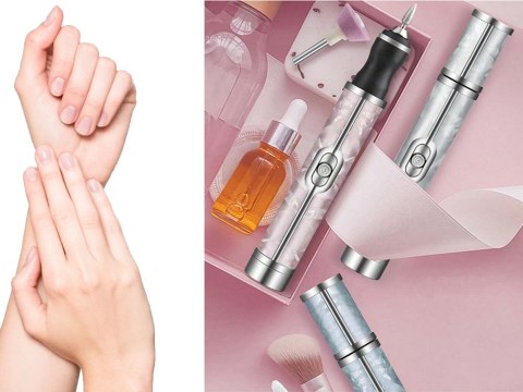 Nowoczesna frezarka do paznokci z akumulatorem USB, idealna do manicure i pedicure