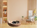 Nowoczesne legowisko dla psa i kota w kształcie liścia