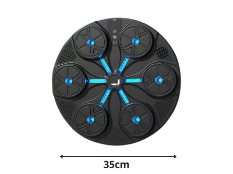 Tarcza bokserska trener boxu mma muzyka USB 8 poziomów+ rękawice bokserskie